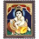 Butter Krishna Tanjore Painting
