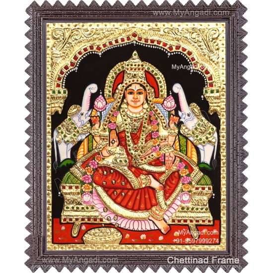 Lakshmi Devi Tanjore Paintings