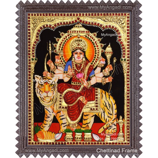 Durga Tanjore Painting