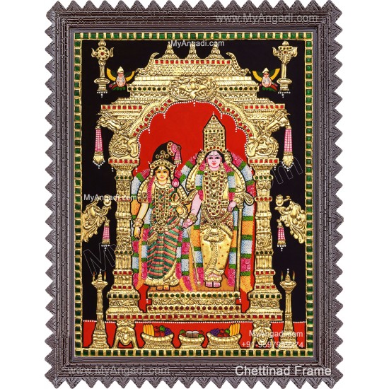 Andal Rangamannar Tanjore Painting
