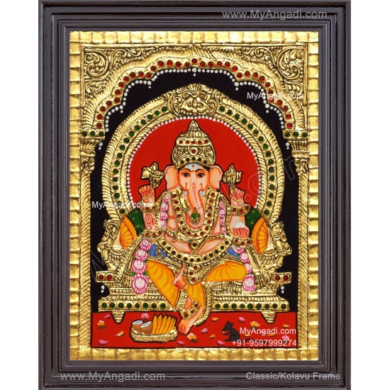 Ganesh  Tanjore Paintings