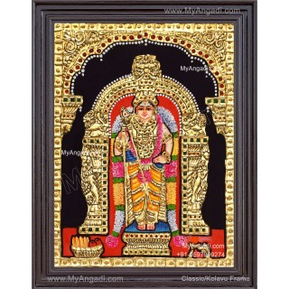 Subramaniya Swamy Tanjore Painting