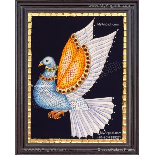 Pigeon Tanjore Paintings