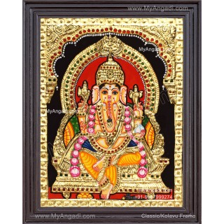 Vinayagar Tanjore Painting 