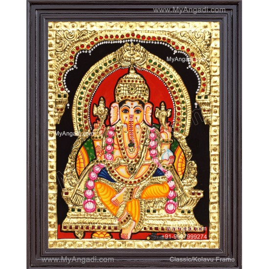 Vinayagar Tanjore Painting 
