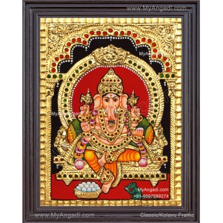 Vinayagar Tanjore Painting 