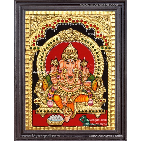 Vinayagar Tanjore Painting 