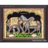 Airavateshwarar Bull  Elephant Tanjore Painting