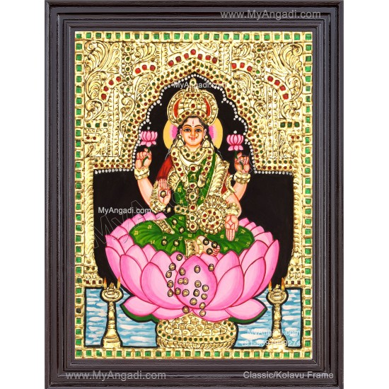 Dhanalakshmi Tanjore Paintings