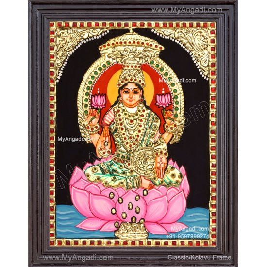 Mahalakshmi Tanjore Painting