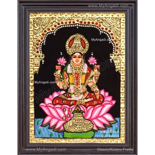 Mahalakshmi Tanjore Painting