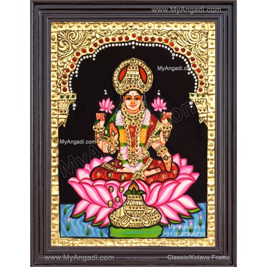 Mahalakshmi Tanjore Painting