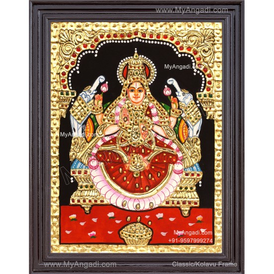 Lakshmi Devi Tanjore Paintings