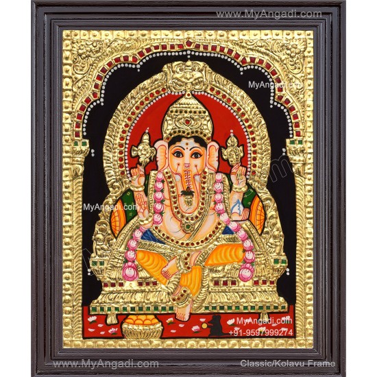 Vinayagar Tanjore Painting