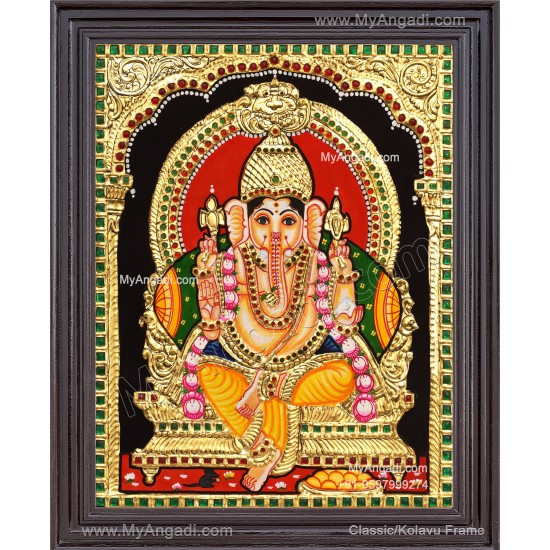 Vinayagar Tanjore Painting 