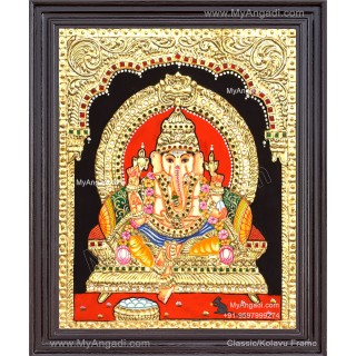 Ganesha Tanjore Painting
