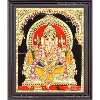 Vinayagar Tanjore Painting 