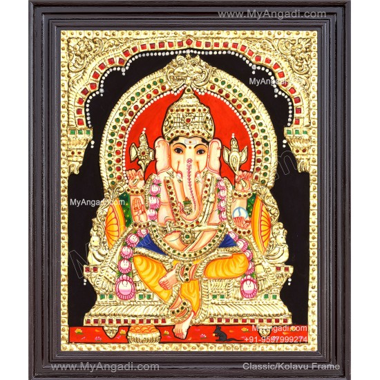 Vinayagar Tanjore Painting 