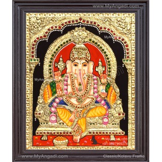 Vigneshwara Tanjore Painting