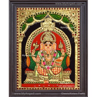 Vinayagar Tanjore Painting 