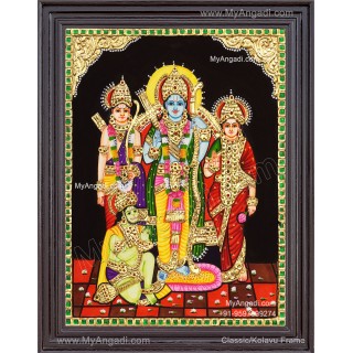 Ram Darbar Tanjore Painting