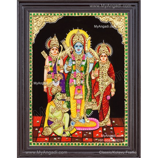Ram Darbar Tanjore Painting