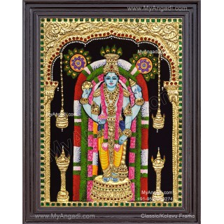 Guruvayurappar Tanjore Painting