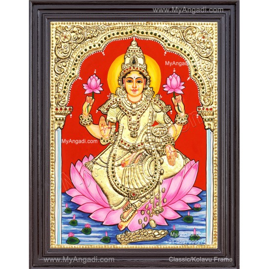 Lakshmi Devi Tanjore Paintings