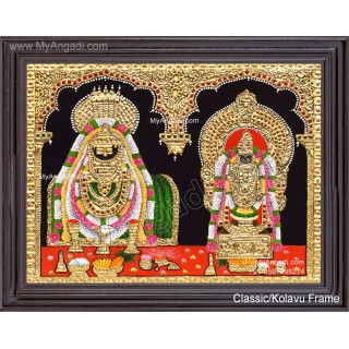 Arunachaleshwarar Unnamalai Amman Tanjore Painting