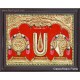 Naamam Shankh Chakram Tanjore Painting