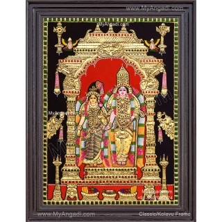 Andal Rangamannar Tanjore Painting