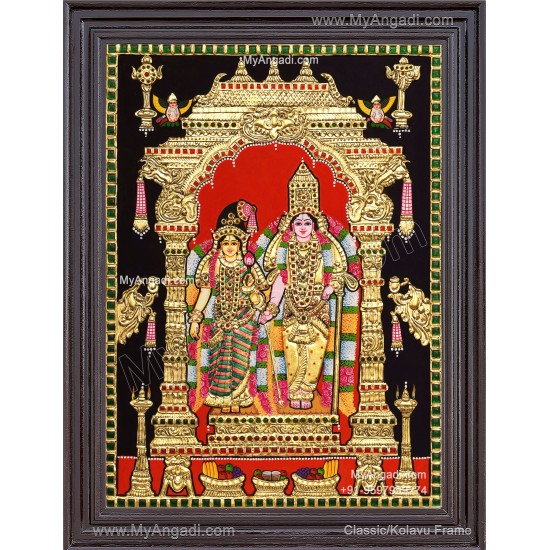 Andal Rangamannar Tanjore Painting