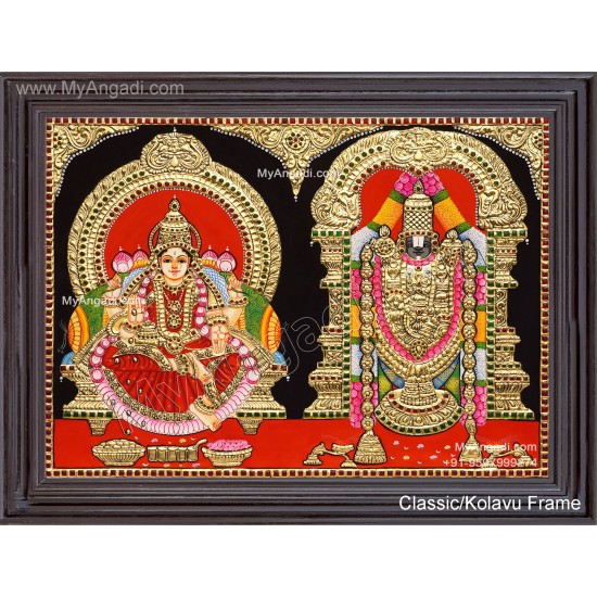 Balaji Lakshmi  Tanjore Painting