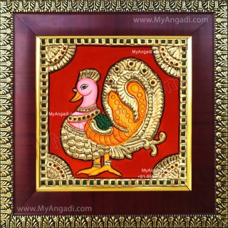 Peacock Tanjore Painting