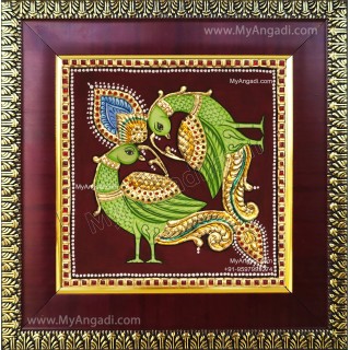 Peacock Tanjore Painting