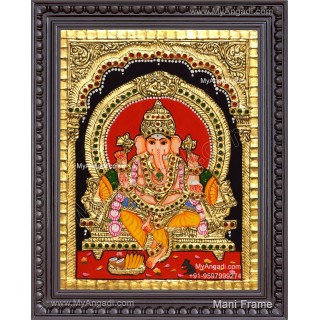 Ganesh  Tanjore Paintings