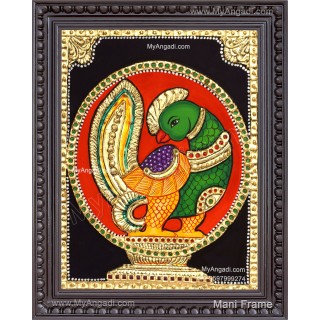 Peacock Tanjore Painting