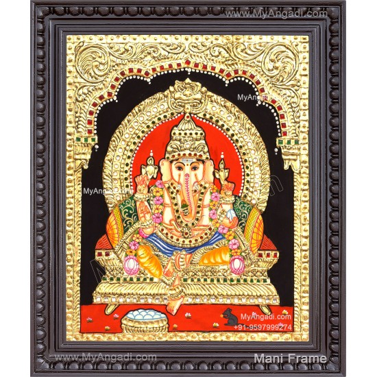 Ganesha Tanjore Painting