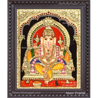 Vigneshwara Tanjore Painting