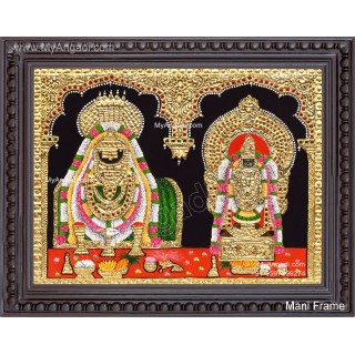 Arunachaleshwarar Unnamalai Amman Tanjore Painting