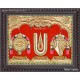 Naamam Shankh Chakram Tanjore Painting