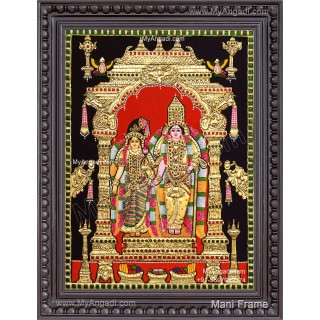 Andal Rangamannar Tanjore Painting