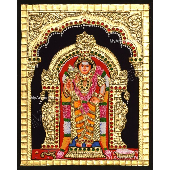 Murugar Tanjore Painting