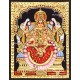 Gajalakshmi Tanjore Painting