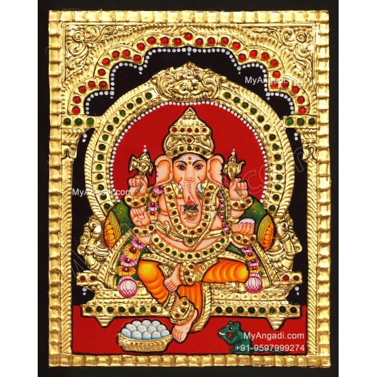 Vinayagar Tanjore Painting 