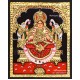 Gajalakshmi Tanjore Painting