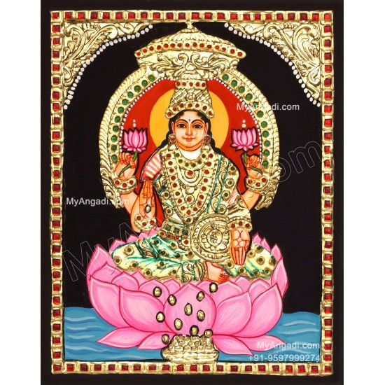 Mahalakshmi Tanjore Painting
