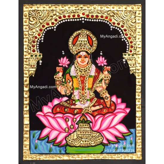 Mahalakshmi Tanjore Painting