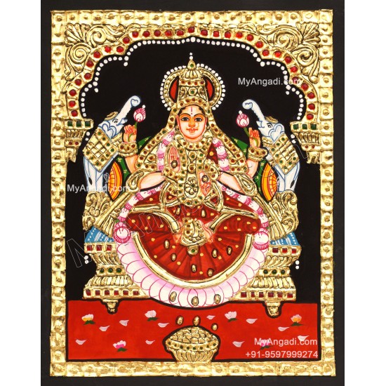 Lakshmi Devi Tanjore Paintings