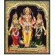 Murugar Valli Deivanai Tanjore Painting